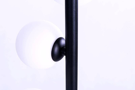 Lampa Sybilla 6 podłogowa czarna