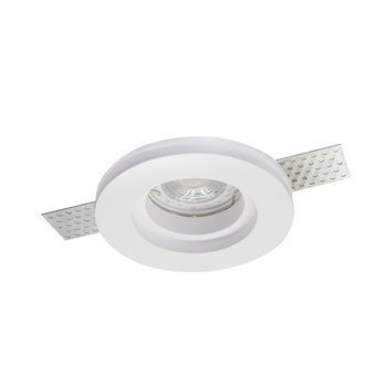 Lampa podtynkowa Hera Gips Round S AZ3464 biała