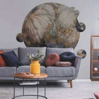 Mural koło Harmony Blue