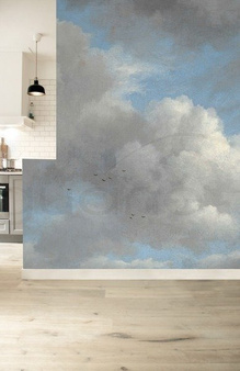 Mural Golden Age Clouds blue WP-392