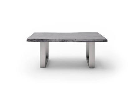 Stolik CARTAGENA 110cm, szary przecierany, stal szlachetna "U"