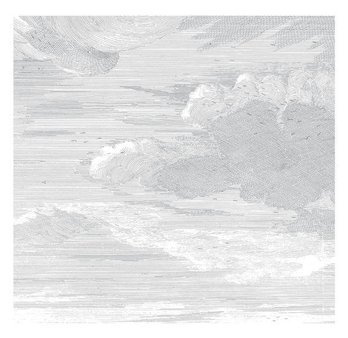 Mural Engraved Clouds WP-635