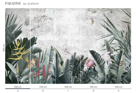 Mural Paradise 35 0753 01 flizelina