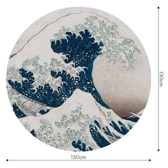 Mural koło Hokusai