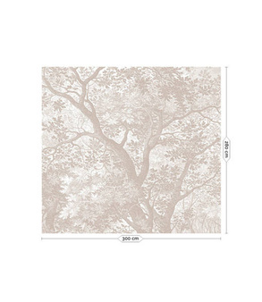 Mural Engraved Landscape Sand WP-775