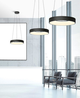 Lampa Sovana wisząca 45 CCT AZ3438 szara