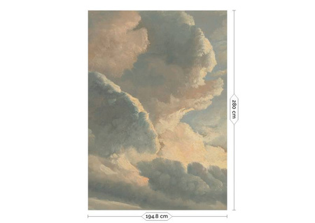 Mural Golden Age Clouds Cloudy Sky WP-785