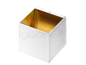 Lampa MARS kinkiet biało-złota