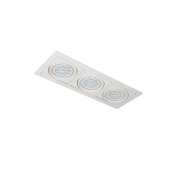 Lampa podtynkowa Verdi 3 AZ3530 biała