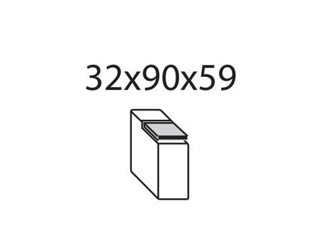 Moduł Cafe - boczek TABLE tkanina