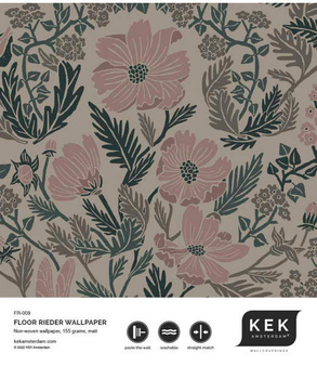 Mural roślinny z kolekcji Floor Reider FR-009