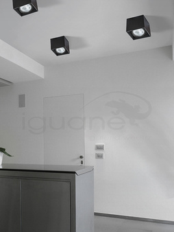 Lampa ALEX ECO czarna