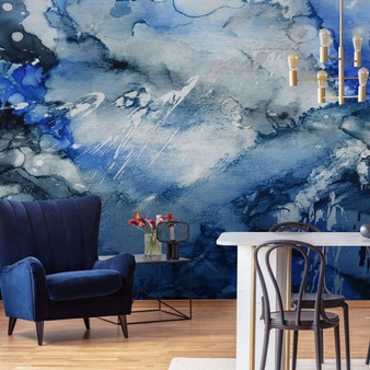 Mural Lago Blue - Pracownia Annowa