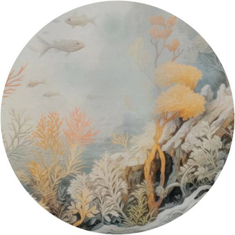 Mural koło Corallium