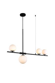 Lampa Santander wisząca czarna