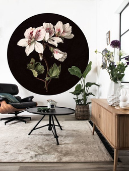 Mural White Flowers CK-071