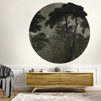 Mural koło Hood Dark