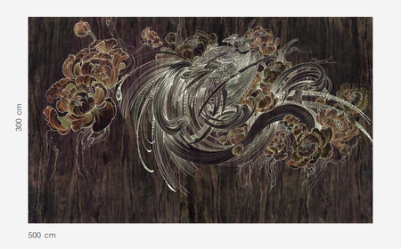 Mural Aves 35 0482 06 Flizelina