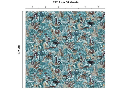 Mural Underwater Jungle WP-690