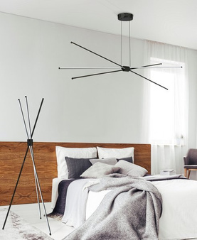 Lampa Jax floor AZ3136 czarna