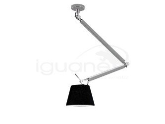 Lampa ZYTA ALU M wisząca czarny