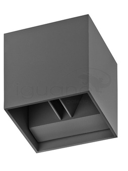 Lampa GAMBINO szara ciemna