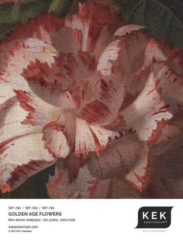 Mural Golden Age Flowers WP-789
