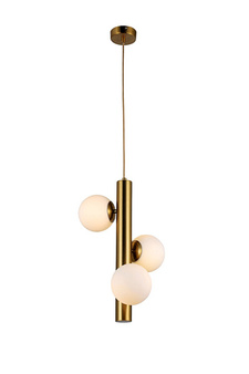Lampa Cortega wisząca złota