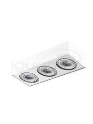 Lampa PAULO 3 230V biała