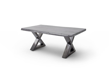 Stolik CARTAGENA 110cm, szary przecierany, antyczny X
