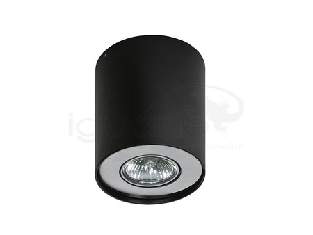 Lampa NEOS 1 czarna-aluminium