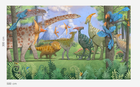 Mural Jurassic 35 0843 01 Flizelina