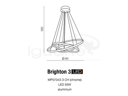 Lampa BRIGHTON 3