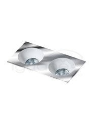 Lampa HUGO 2 Downlight chrom z wkładem białym