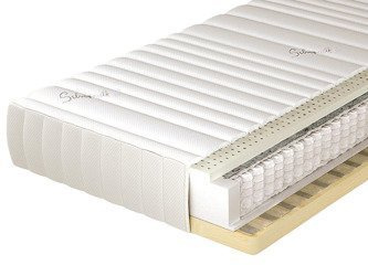 Materac Lux na stelażu Silver Active 80x200