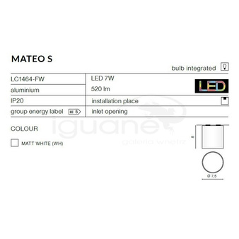 Lampa MATEO S
