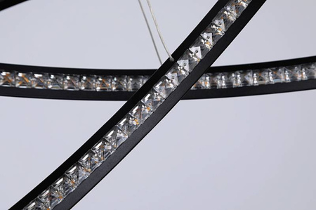 Lampa BRIGHTON 3 czarna