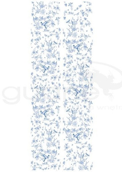 Mural Bird & Blossom Blue WP-378