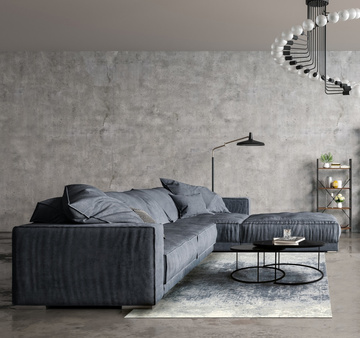 Dywan Illusion Blue Gray 200x300