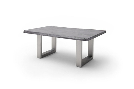 Stolik CARTAGENA 110cm, szary przecierany, stal szlachetna "U"