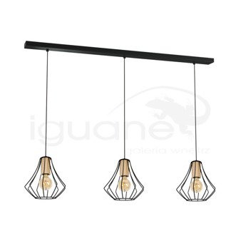 Lampa WILL czarna 3L