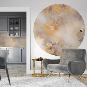 Mural koło Dolce Vita Grey&Gold