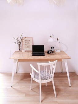Stół LOFT NATURAL 200 cm nierozkładany nogi czarne