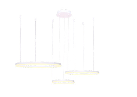 Lampa Halo 3 biała 80/60/40