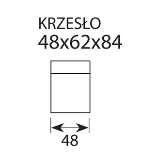 Krzesło Woof tkanina