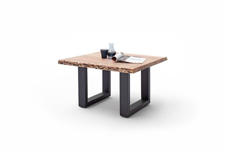 Stolik CARTAGENA 75cm, natur, antracyt mat "U"