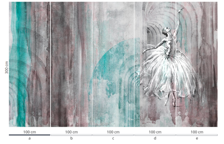Mural Ballet  35 0913 05 flizelina