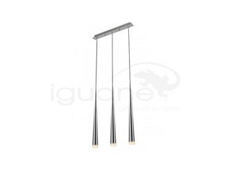 Lampa STYLO 3 wisząca chrom