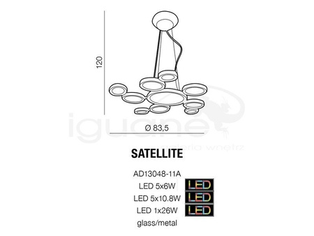 Lampa SATELLITE