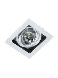 Lampa SISTO 1 biała / czarna